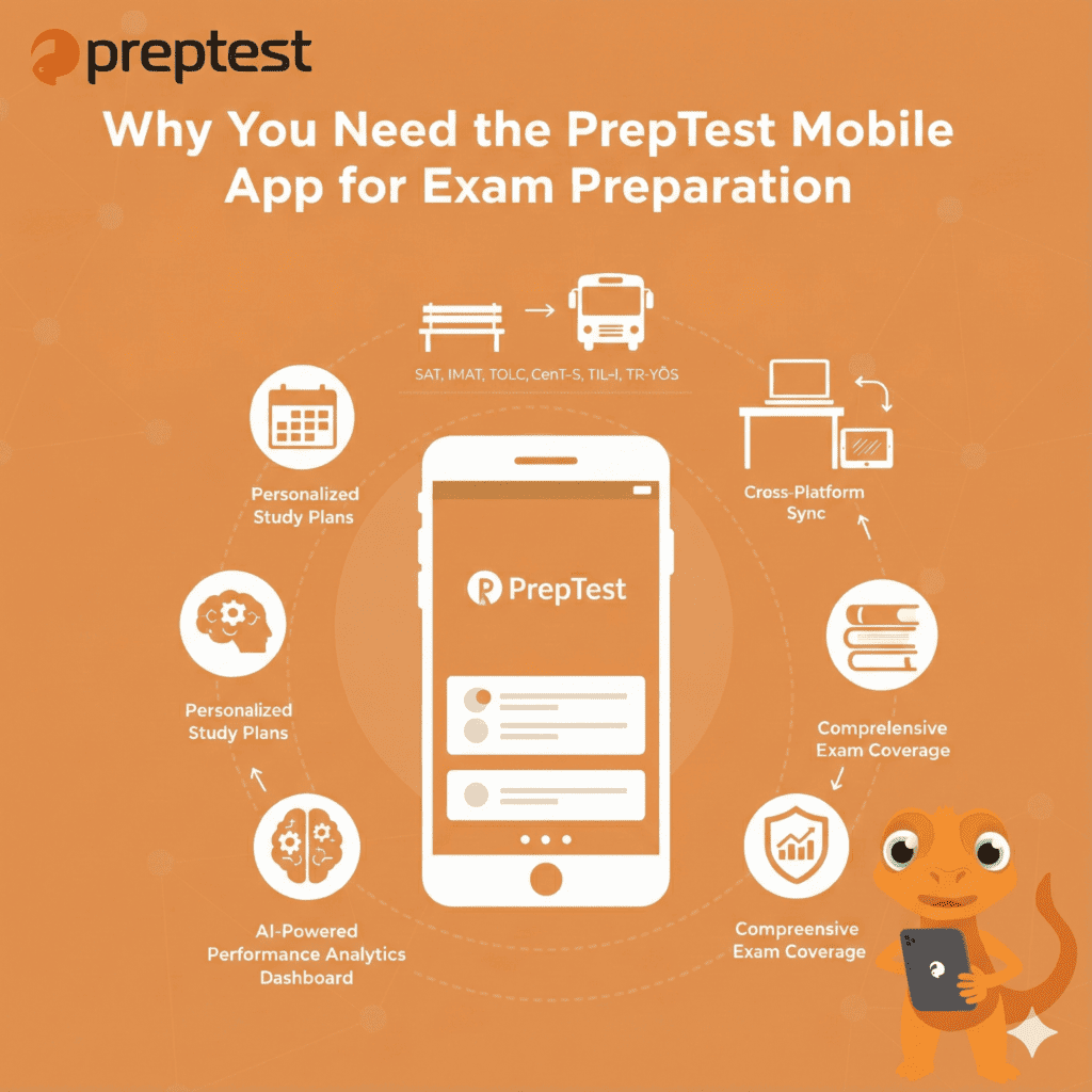 Preptest Mobile App for exam preparation