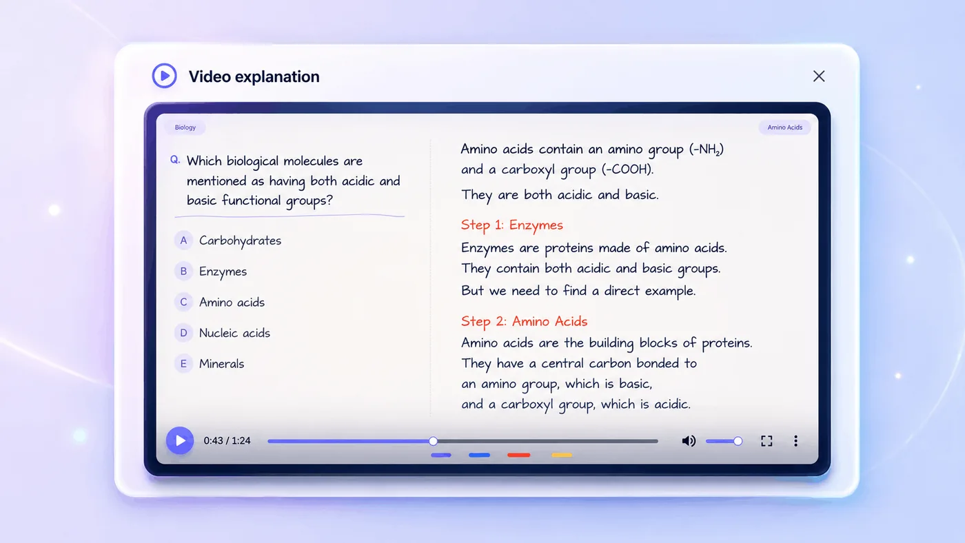AI Video Explanations